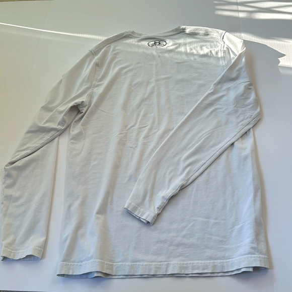 Under Armour Men’s Loose Heatgear White Long Sleeves Shirt - Picture 2 of 6